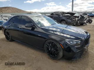 2023 Mercedes-Benz E 53 AMG with VIN W1KZF6BB3PB101562, listed as a Copart auction lot 41483845 with 16,312 mi miles and Salvage Title. Bid and sale history available at DreamBid. Image 4.