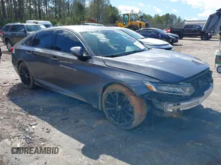 2019 Honda Accord Sedan Sport 1.5T with VIN 1HGCV1F37KA148067, listed as a IAAI auction lot 41724588 with 91,659 mi miles. Bid and sale history available at carsss.com. Image 1.