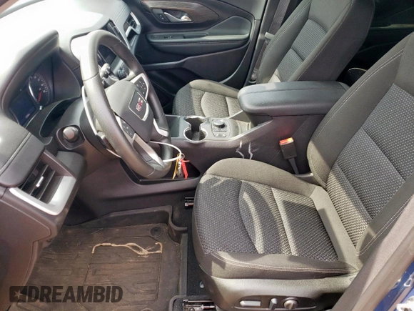 2024 GMC Terrain SLE with VIN 3GKALMEG1RL209213, listed as a Copart auction lot 59177245 with 10,385 mi miles and Salvage title. Bid and sale history available at DreamBid. Image 7.