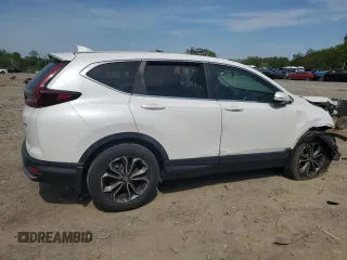 2021 Honda CR-V EX with VIN 5J6RW2H54MA002751, listed as a Copart auction lot 54491475 with 0 mi miles and Clean Title. Bid and sale history available at carsss.com. Image 3.