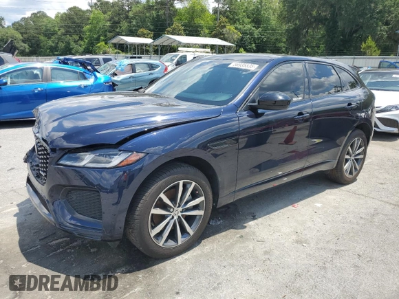 2024 Jaguar F-Pace R-Dynamic S with VIN SADCT2EX9RA723265, listed as a Copart auction lot 56935535 with 13,195 mi miles and Salvage title. Bid and sale history available at DreamBid. Image 1.