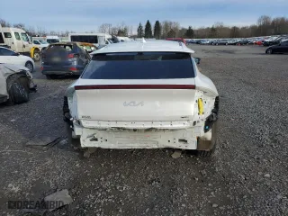 2022 Kia EV6 GT-Line with VIN KNDC4DLC1N5030763, listed as a Copart auction lot 41695125 with 36,295 mi miles and Salvage Title. Bid and sale history available at carsss.com. Image 6.