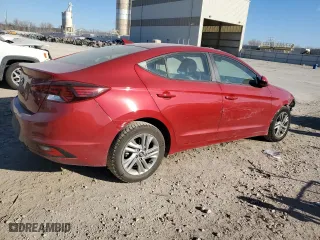 2019 Hyundai Elantra Preferred with VIN KMHD84LF9KU779794, listed as a Copart auction lot 84445924 with 60,766 mi miles and Salvage Title. Bid and sale history available at carsss.com. Image 3.
