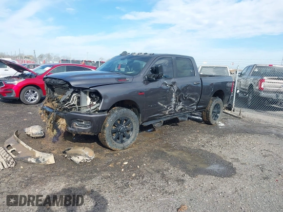 2022 Ram 2500 Big Horn with VIN 3C6UR5DL2NG167320, listed as a IAAI auction lot 41823301 with 160,268 mi miles and . Bid and sale history available at DreamBid. Image 2.