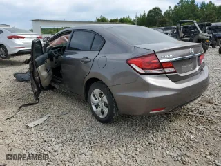 2014 Honda Civic Sedan LX with VIN 19XFB2F54EE064110, listed as a Copart auction lot 83068224 with 156,078 mi miles and Salvage Title. Bid and sale history available at carsss.com. Image 3.