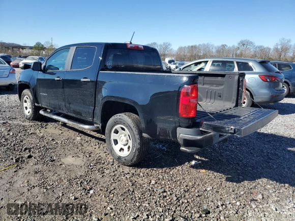 2021 Chevrolet Colorado 2WD Work Truck with VIN 1GCGSBEN6M1108521, listed as a Copart auction lot 88315455 with 91,696 mi miles and Salvage title. Bid and sale history available at DreamBid. Image 2.