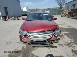 2015 Ford Taurus SEL with VIN 1FAHP2H89FG155477, listed as a Copart auction lot 49593245 with 122,448 mi miles and Salvage Title. Bid and sale history available at DreamBid. Image 5.