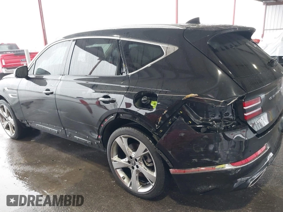 2021 Genesis GV80 with VIN KMUHCESC1MU046768, listed as a IAAI auction lot 41424946 with 18,471 mi miles and . Bid and sale history available at DreamBid. Image 19.