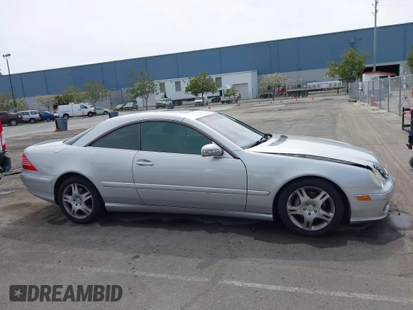 2003 Mercedes-Benz CL 5.0L with VIN WDBPJ75J23A033309, listed as a IAAI auction lot 41980289 with 174,484 mi miles. Bid and sale history available at carsss.com. Image 13.