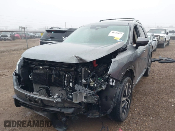 2023 Nissan Pathfinder Platinum с VIN 5N1DR3DJ4PC223917, выставлен на аукционе IAAI как лот 41435859 с пробегом 40 019 миль миль и . История ставок и продаж доступна на DreamBid. Изображение 17.