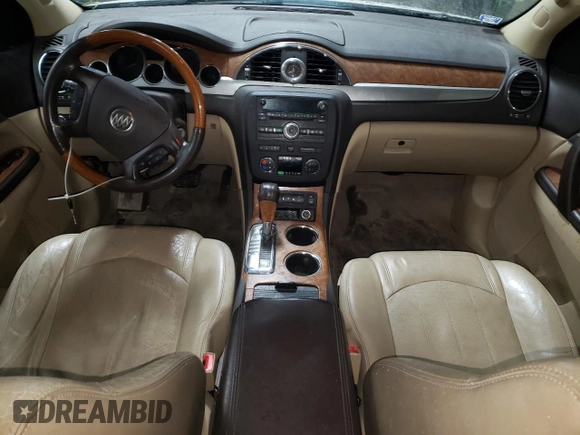 2011 Buick Enclave CXL-1 with VIN 5GAKRBED5BJ216723, listed as a Copart auction lot 45718275 with 185,701 mi miles and Salvage Title. Bid and sale history available at carsss.com. Image 8.