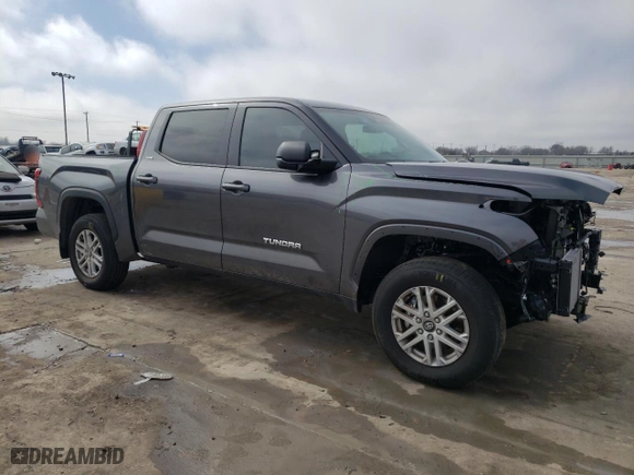 2025 Toyota Tundra 2WD SR with VIN 5TFLA5AB0SX041746, listed as a Copart auction lot 46583565 with NaN miles and Salvage Title. Bid and sale history available at carsss.com. Image 4.