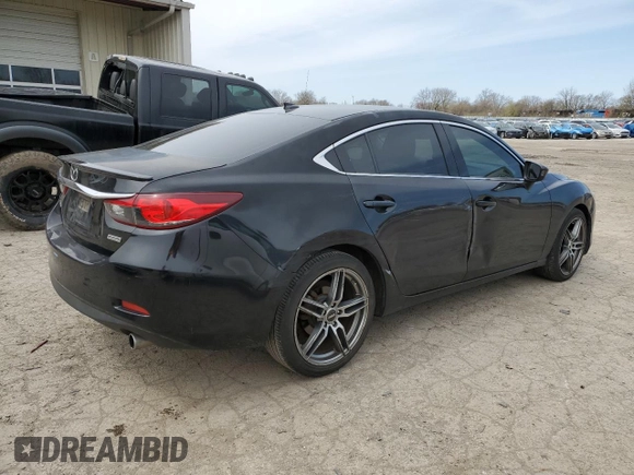 2014 Mazda 6 i Grand Touring with VIN JM1GJ1W50E1100766, listed as a Copart auction lot 53111315 with 265,128 mi miles and Clean Title. Bid and sale history available at carsss.com. Image 3.