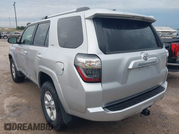 2023 Toyota 4Runner SR5 with VIN JTEMU5JR3P6158092, listed as a IAAI auction lot 42464697 with 52,912 mi miles and . Bid and sale history available at DreamBid. Image 3.