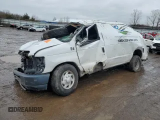2014 Ford Econoline Cargo Commercial with VIN 1FTSS3ELXEDA55658, listed as a Copart auction lot 84229704 with Not provided miles and Salvage title. Bid and sale history available at DreamBid. Image 1.