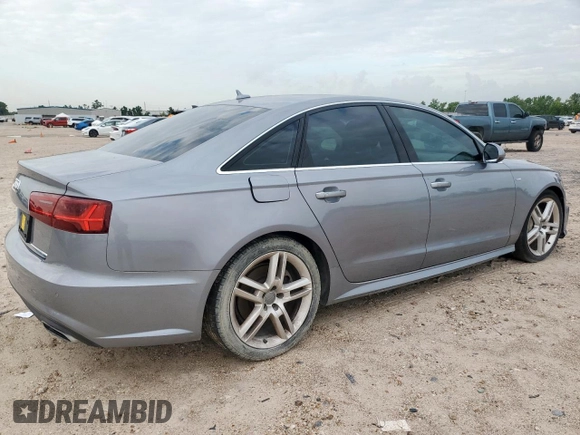 2017 Audi A6 Premium with VIN WAUC8AFC2HN083343, listed as a Copart auction lot 63848405 with 136,559 mi miles and Clean title. Bid and sale history available at DreamBid. Image 3.