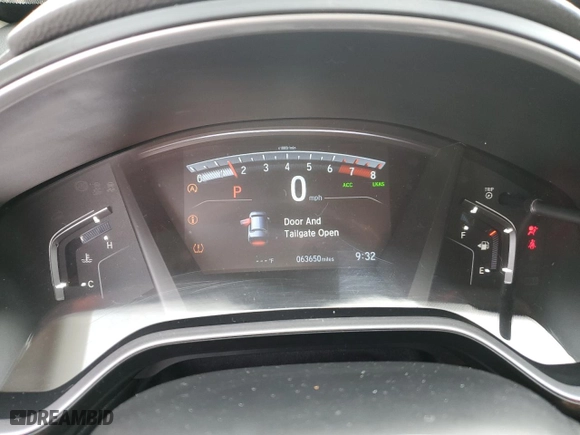 2020 Honda CR-V EX-L with VIN 2HKRW2H88LH700206, listed as a Copart auction lot 43580085 with 63,650 mi miles and Salvage Title. Bid and sale history available at carsss.com. Image 9.