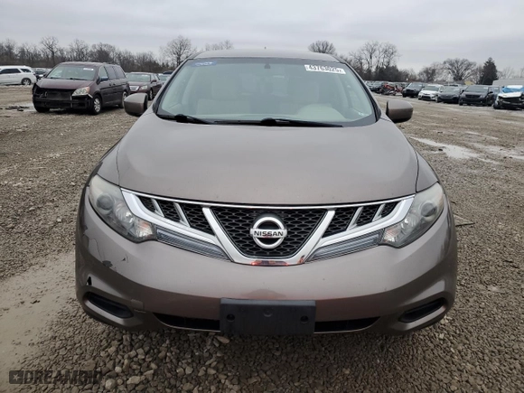 2012 Nissan Murano SV with VIN JN8AZ1MW7CW237363, listed as a Copart auction lot 43763025 with 153,415 mi miles and Salvage Title. Bid and sale history available at carsss.com. Image 5.