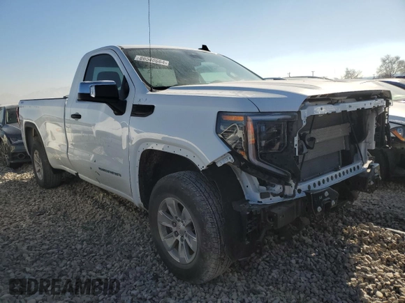 2024 GMC Sierra 1500 with VIN 3GTNUAED0RG333478, listed as a Copart auction lot 86540664 with 7,339 mi miles and Salvage Title. Bid and sale history available at DreamBid. Image 4.