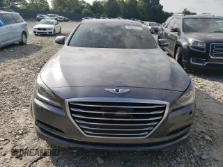 2015 Hyundai Genesis 3.8L with VIN KMHGN4JEXFU063802, listed as a Copart auction lot 68367874 with 103,495 mi miles and Salvage Title. Bid and sale history available at carsss.com. Image 5.