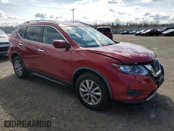 2017 Nissan Rogue S with VIN JN8AT2MV7HW282776, listed as a Copart auction lot 51732365 with Not Provided miles and Salvage Title. Bid and sale history available at DreamBid. Image 4.