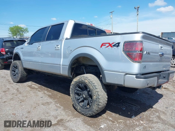 2013 Ford F-150 XL with VIN 1FTFW1EF0DKF24416, listed as a IAAI auction lot 42092106 with 120,530 mi miles. Bid and sale history available at carsss.com. Image 3.