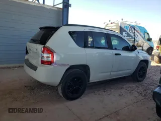 2007 Jeep Compass Sport with VIN 1J8FT47W87D146242, listed as a Copart auction lot 45649485 with 144,860 mi miles and Salvage Title. Bid and sale history available at carsss.com. Image 3.