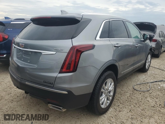 2024 Cadillac XT5 FWD Luxury with VIN 1GYKNAR41RZ741993, listed as a Copart auction lot 79729624 with Not provided miles and Salvage title. Bid and sale history available at DreamBid. Image 3.