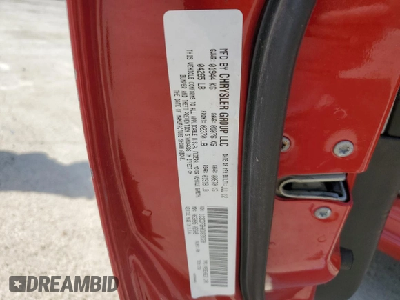 2013 Dodge Dart SXT z VIN 1C3CDFBH0DD699320, wystawiony jako Copart lot #54875975 z przebiegiem 79 591 mil mil oraz Szkoda całkowita • Salvage title. Historia ofert i sprzedaży dostępna na DreamBid. Obrazek 12.