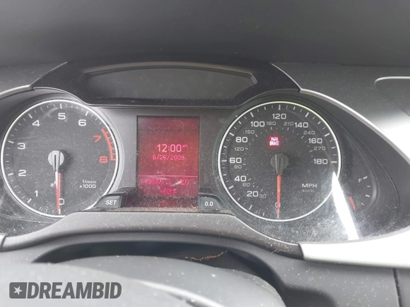 2010 Audi A4 2.0T Premium Plus with VIN WAUEFAFL4AN025304, listed as a IAAI auction lot 41702187 with 149,865 mi miles. Bid and sale history available at carsss.com. Image 7.