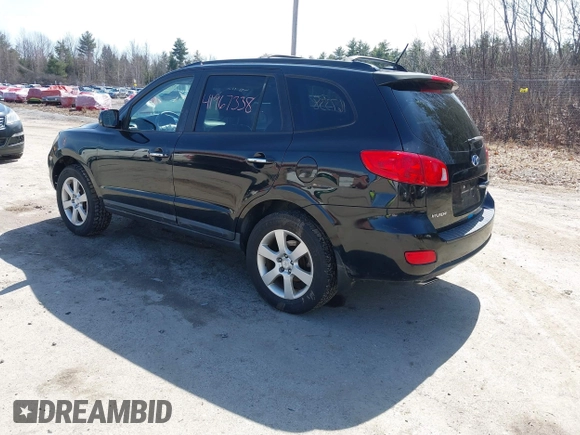 2009 Hyundai Santa Fe SE with VIN 5NMSH73EX9H287717, listed as a IAAI auction lot 41967338 with 179,859 mi miles and . Bid and sale history available at DreamBid. Image 3.