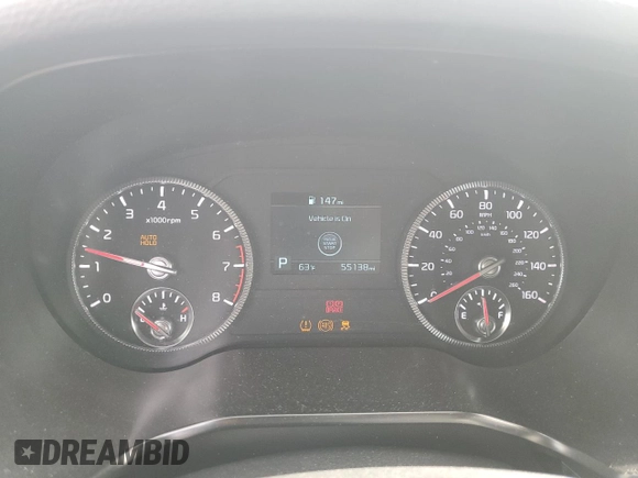 2022 Kia Telluride S with VIN 5XYP6DHC1NG324448, listed as a Copart auction lot 47869965 with 55,138 mi miles and Salvage Title. Bid and sale history available at DreamBid. Image 9.
