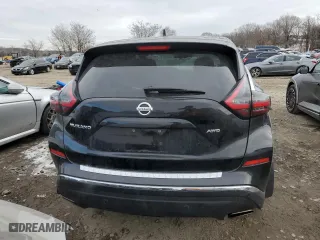 2021 Nissan Murano S with VIN 5N1AZ2AS4MC125198, listed as a Copart auction lot 88814525 with 45,188 mi miles and Salvage Title. Bid and sale history available at carsss.com. Image 6.