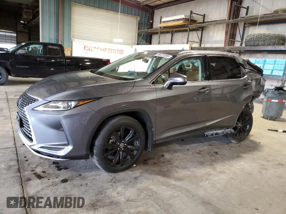 2022 Lexus RX 350 with VIN 2T2HZMDA0NC358923, listed as a Copart auction lot 58472395 with 24,514 mi miles and Salvage title. Bid and sale history available at DreamBid. Image 1.