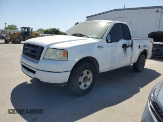 2006 Ford F-150 XL with VIN 1FTRF12236NA49053, listed as a Copart auction lot 53958585 with 170,284 mi miles and Salvage title. Bid and sale history available at DreamBid. Image 1.