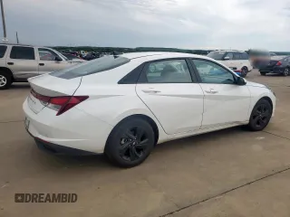 2023 Hyundai Elantra SEL with VIN 5NPLM4AG1PH092057, listed as a Copart auction lot 58759815 with 52,561 mi miles and Salvage title. Bid and sale history available at DreamBid. Image 3.
