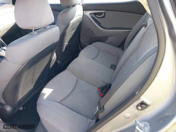 2012 Hyundai Elantra GLS with VIN KMHDH4AE7CU255345, listed as a IAAI auction lot 41520440 with 119,130 mi miles. Bid and sale history available at carsss.com. Image 8.