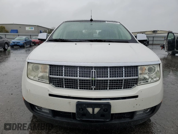 2009 Lincoln MKX with VIN 2LMDU68C99BJ09673, listed as a Copart auction lot 86646834 with 121,835 mi miles and Salvage Title. Bid and sale history available at DreamBid. Image 5.