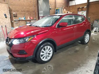 2021 Nissan Rogue Sport S with VIN JN1BJ1AV5MW319065, listed as a Copart auction lot 51958915 with 53,810 mi miles and Salvage Title. Bid and sale history available at carsss.com. Image 1.