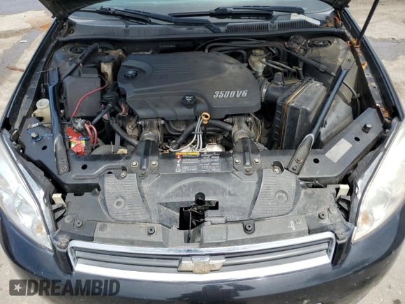 2011 Chevrolet Impala LT Fleet with VIN 2G1WG5EK6B1125372, listed as a Copart auction lot 59696015 with 160,257 mi miles and Salvage title. Bid and sale history available at DreamBid. Image 11.