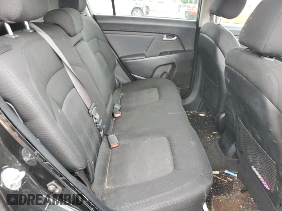 2011 Kia Sportage LX with VIN KNDPBCA24B7012852, listed as a Copart auction lot 63837085 with 186,805 mi miles and Salvage title. Bid and sale history available at DreamBid. Image 11.
