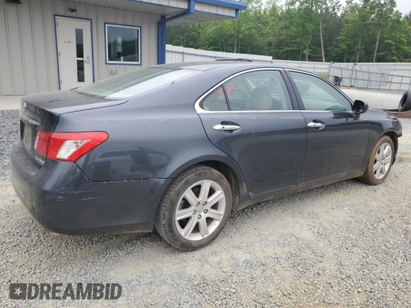 2009 Lexus ES 330 with VIN JTHBJ46G192291027, listed as a Copart auction lot 53585435 with 137,765 mi miles and Salvage Title. Bid and sale history available at DreamBid. Image 3.