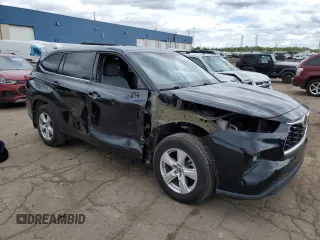 2020 Toyota Highlander LE with VIN 5TDBZRBH3LS040399, listed as a Copart auction lot 58230575 with 64,841 mi miles and Clean title. Bid and sale history available at DreamBid. Image 4.