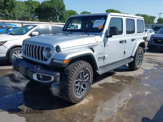 2024 Jeep Wrangler Sahara with VIN 1C4PJXEN7RW103564, listed as a IAAI auction lot 41997651 with 16,529 mi miles and . Bid and sale history available at carsss.com. Image 22.