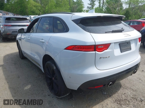 2019 Jaguar F-Pace S with VIN SADCM2FV9KA609878, listed as a IAAI auction lot 42098671 with 90,112 mi miles and . Bid and sale history available at DreamBid. Image 3.