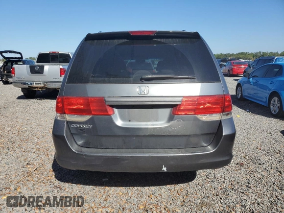 2010 Honda Odyssey EX with VIN 5FNRL3H41AB060928, listed as a Copart auction lot 46581665 with 203,063 mi miles and Salvage Title. Bid and sale history available at carsss.com. Image 6.