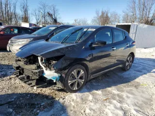 2020 Nissan LEAF SV Plus with VIN 1N4BZ1CP8LC308460, listed as a Copart auction lot 89334465 with 34,623 mi miles and Salvage Title. Bid and sale history available at DreamBid. Image 1.
