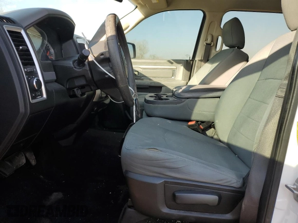 2017 Ram 2500 Big Horn with VIN 3C6UR5DL3HG685151, listed as a Copart auction lot 46501255 with 201,018 mi miles and Salvage Title. Bid and sale history available at carsss.com. Image 7.