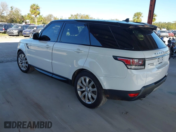 2016 Land Rover Range Rover Sport HSE with VIN SALWR2VF4GA648057, listed as a IAAI auction lot 40687664 with 80,983 mi miles and . Bid and sale history available at DreamBid. Image 3.