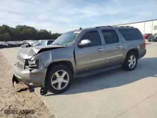 2012 Chevrolet Suburban LTZ with VIN 1GNSCKE02CR308072, listed as a Copart auction lot 80195954 with 190,360 mi miles and Salvage Title. Bid and sale history available at carsss.com. Image 1.